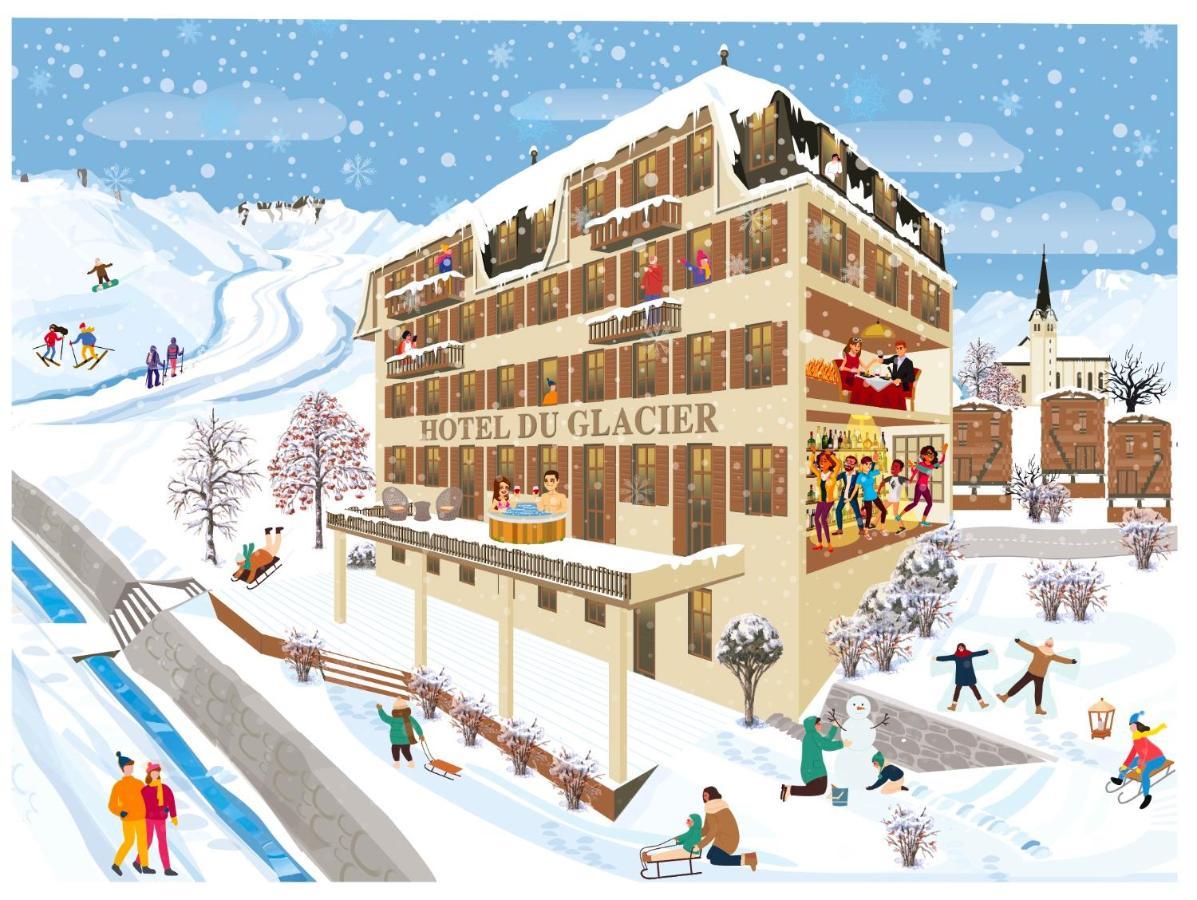 Du Glacier Boutique & Traditions Hotel Fiesch Εξωτερικό φωτογραφία